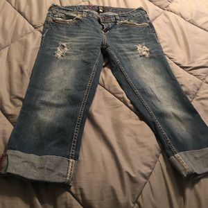 Jean capris size 9